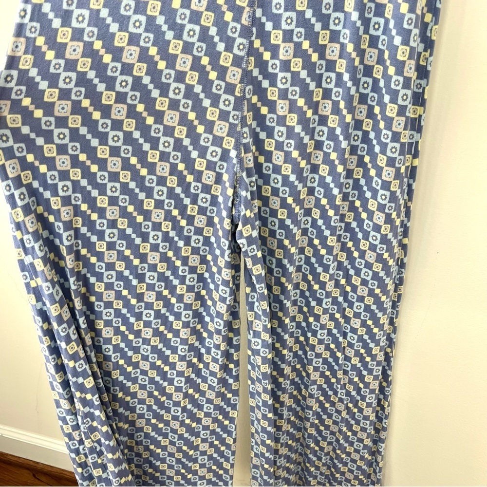 Free People Shayla Printed Halter 70s Flare Leg Jumpsuit - Picture 9 of 10